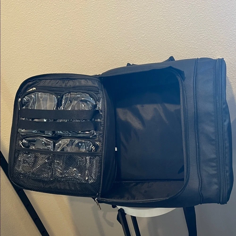 Bio Ionic Black Hair Stylist travel Backpack